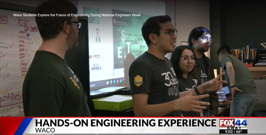 Screen shot National Engineers Week visit